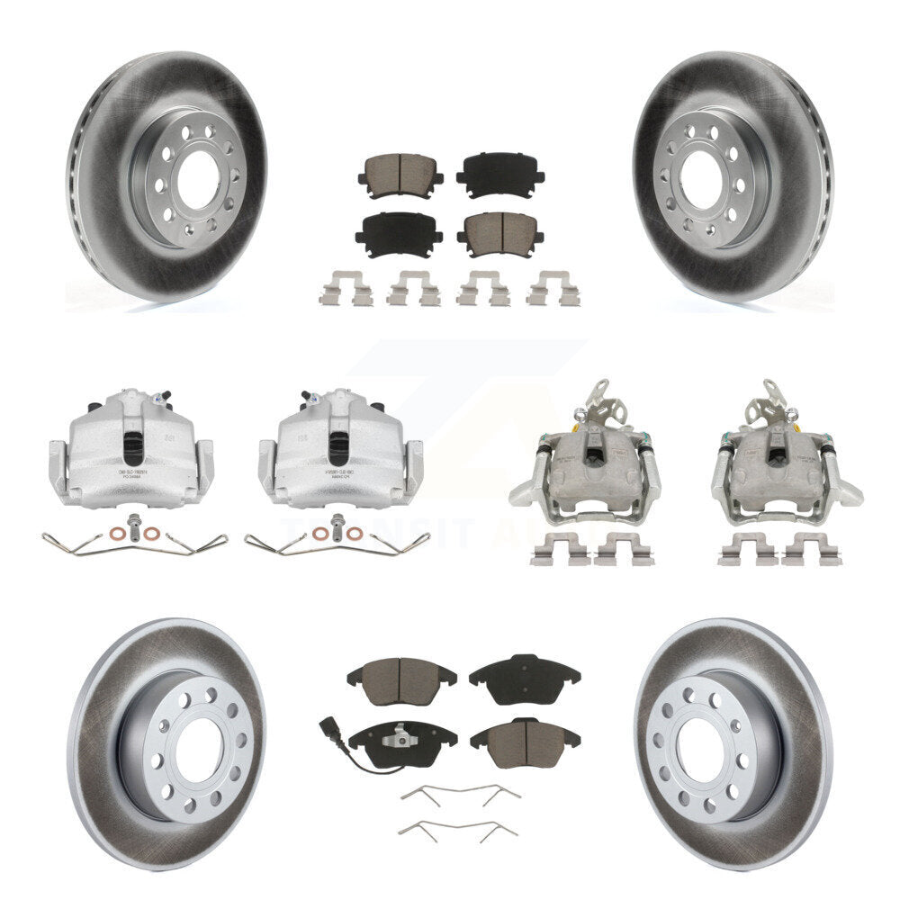 Transit Auto KCG-100860C Disc Brake Kit for 2006-2009 Volkswagen Rabbit - Front and Rear product image