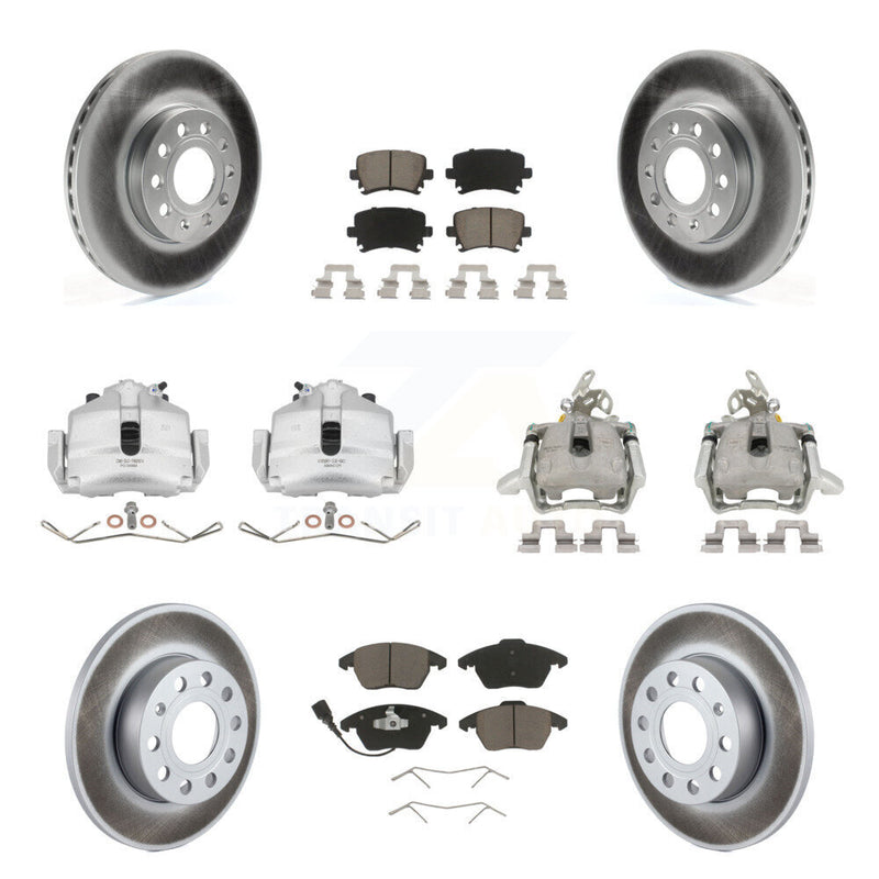 Transit Auto KCG-100860C Disc Brake Kit for 2006-2009 Volkswagen Rabbit - Front and Rear product image