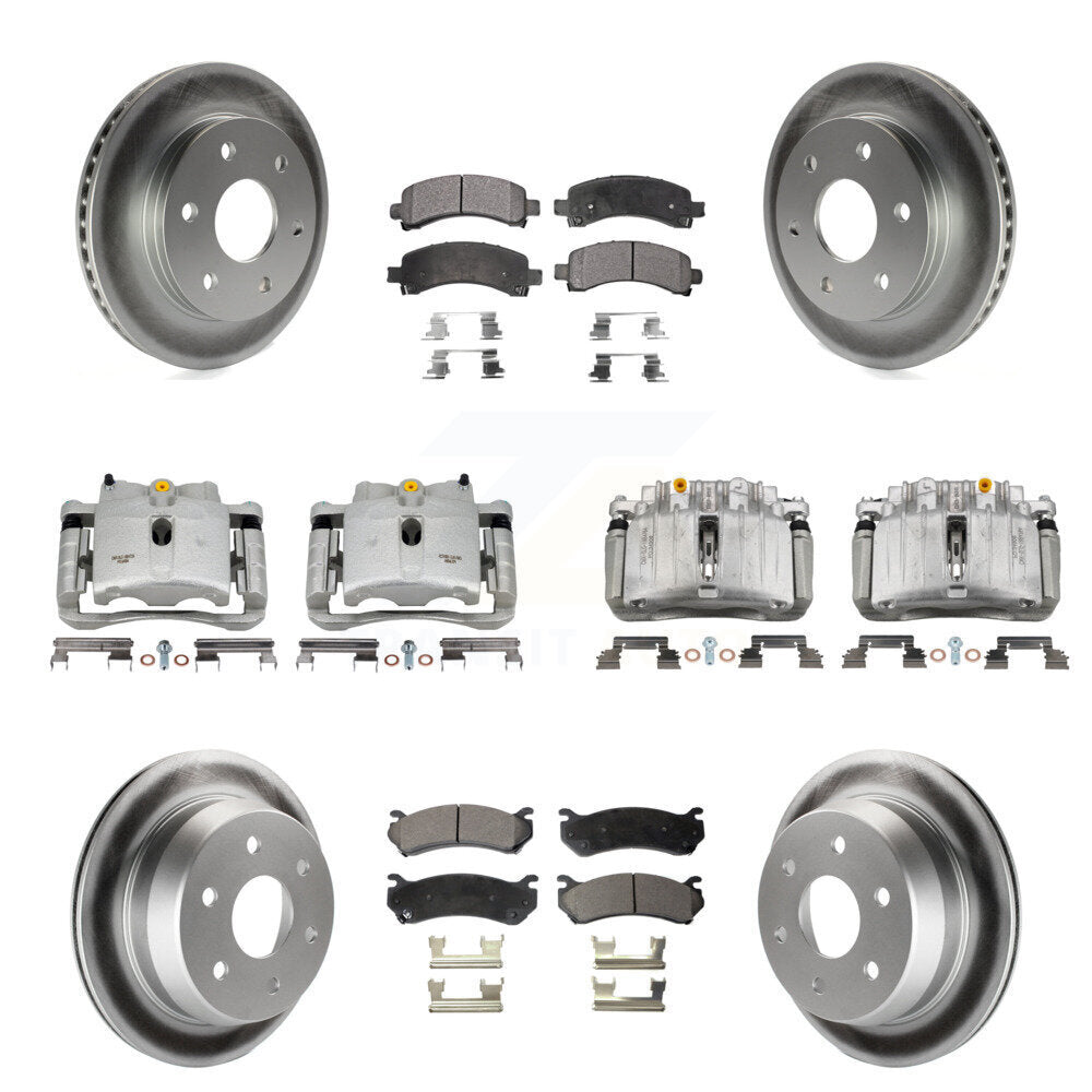 Transit Auto KCG-100860P Disc Brake Kit for 2002 Chevrolet Avalanche 1500 - Front and Rear product image