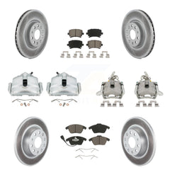Transit Auto KCG-100861C Disc Brake Kit for 2006-2008 Volkswagen GTI - Front and Rear product image