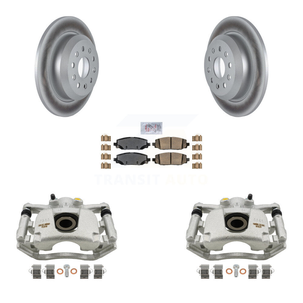 Transit Auto KCG-100861N Disc Brake Kit for 2018-2020 Jeep Wrangler - Rear product image