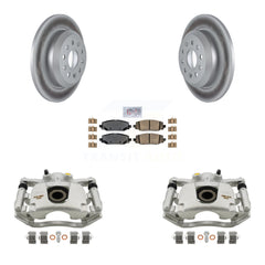 Transit Auto KCG-100861N Disc Brake Kit for 2018-2020 Jeep Wrangler - Rear product image