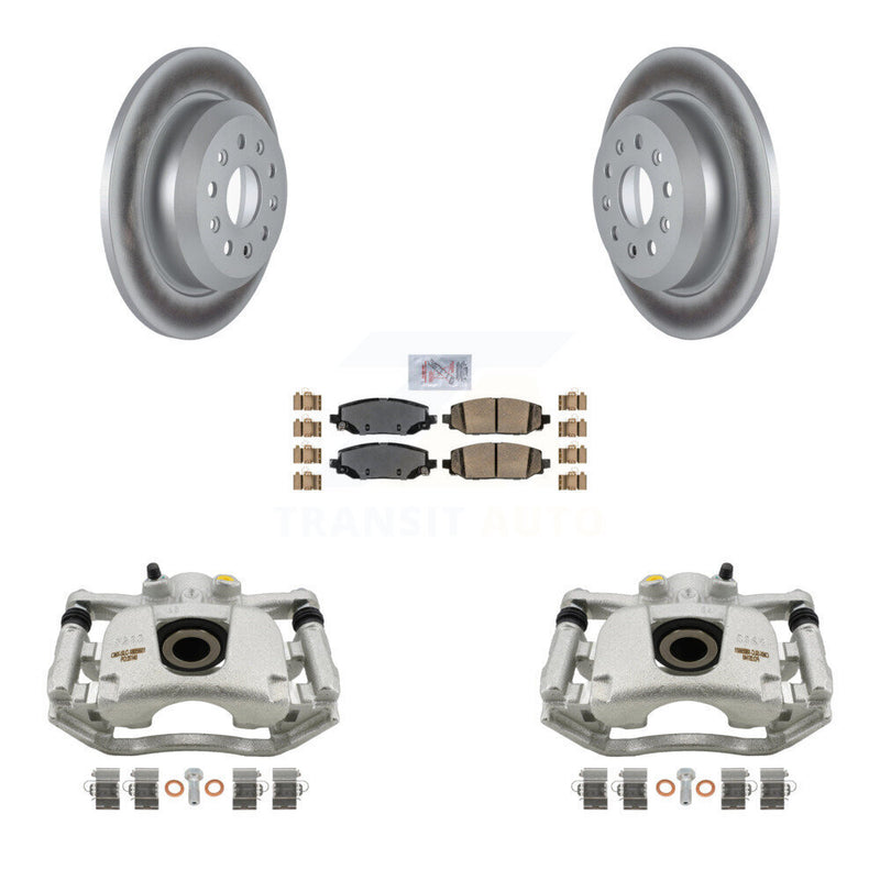 Transit Auto KCG-100861N Disc Brake Kit for 2018-2020 Jeep Wrangler - Rear product image