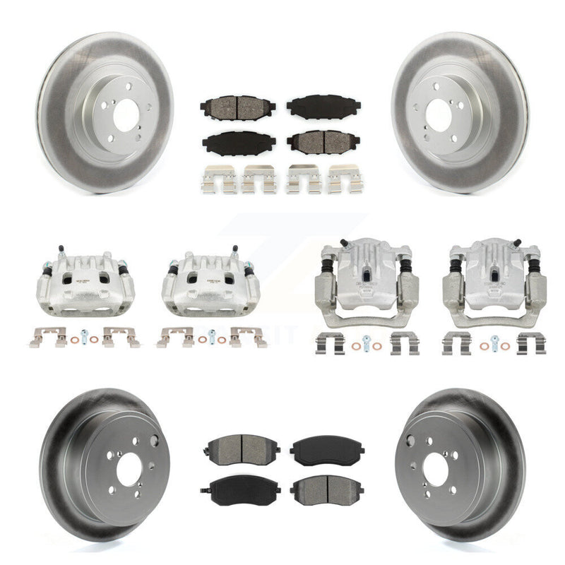 Transit Auto KCG-100861S Disc Brake Kit for 2010-2012 Subaru Legacy, Subaru Outback - Front and Rear product image