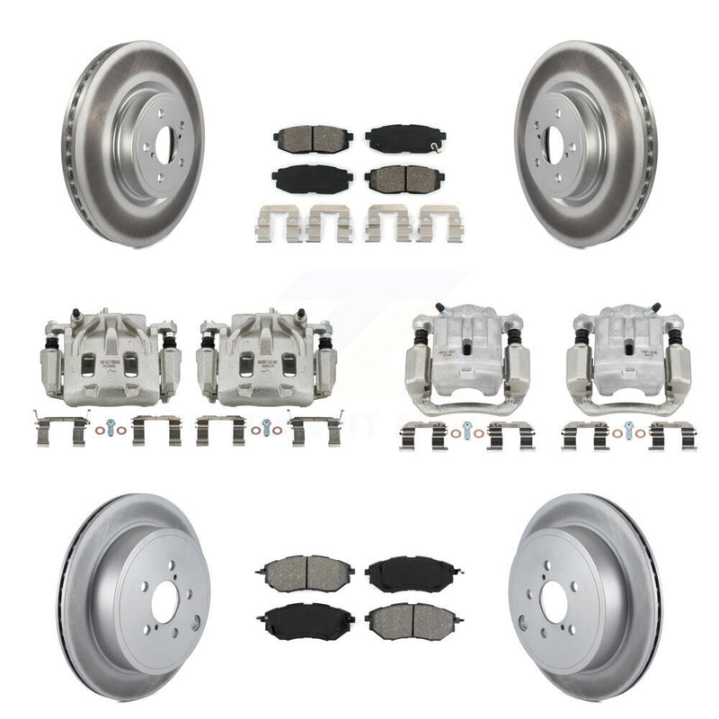 Transit Auto KCG-100863S Disc Brake Kit for 2010-2014 Subaru Legacy, Subaru Outback - Front and Rear product image