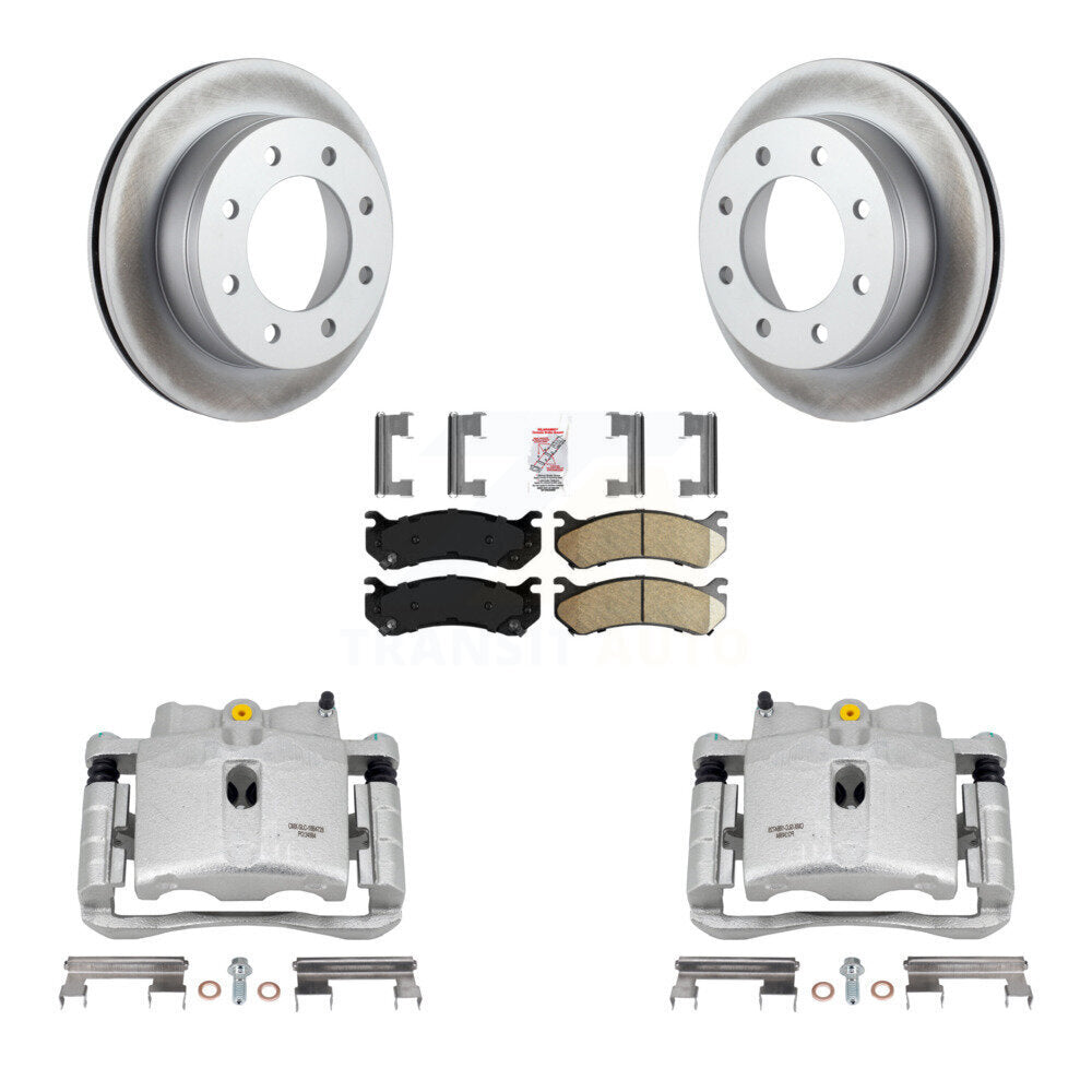 Transit Auto KCG-100864N Disc Brake Kit for 1999-2009 Chevrolet Silverado 1500 HD Classic, Chevrolet Suburban 2500, GMC Sierra 1500 HD Classic & more - Rear product image