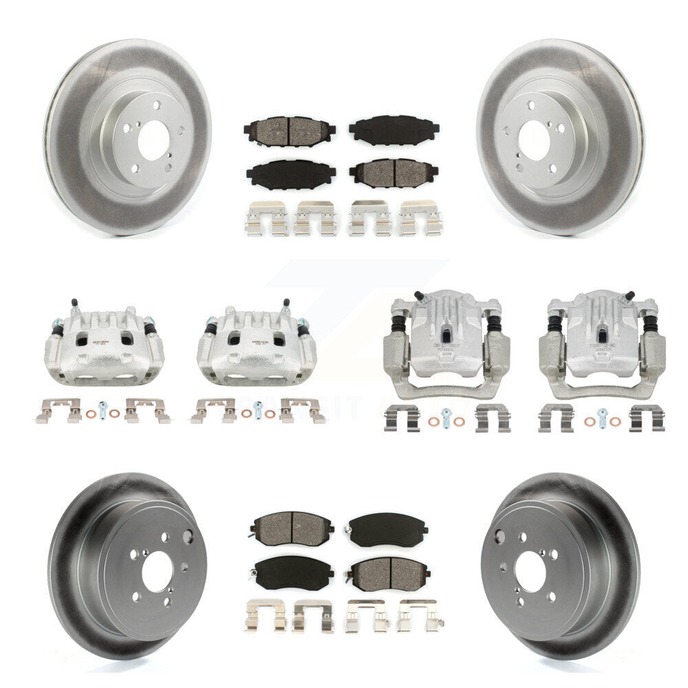 Transit Auto KCG-100864S Disc Brake Kit for 2013-2014 Subaru Legacy, Subaru Outback - Front and Rear product image
