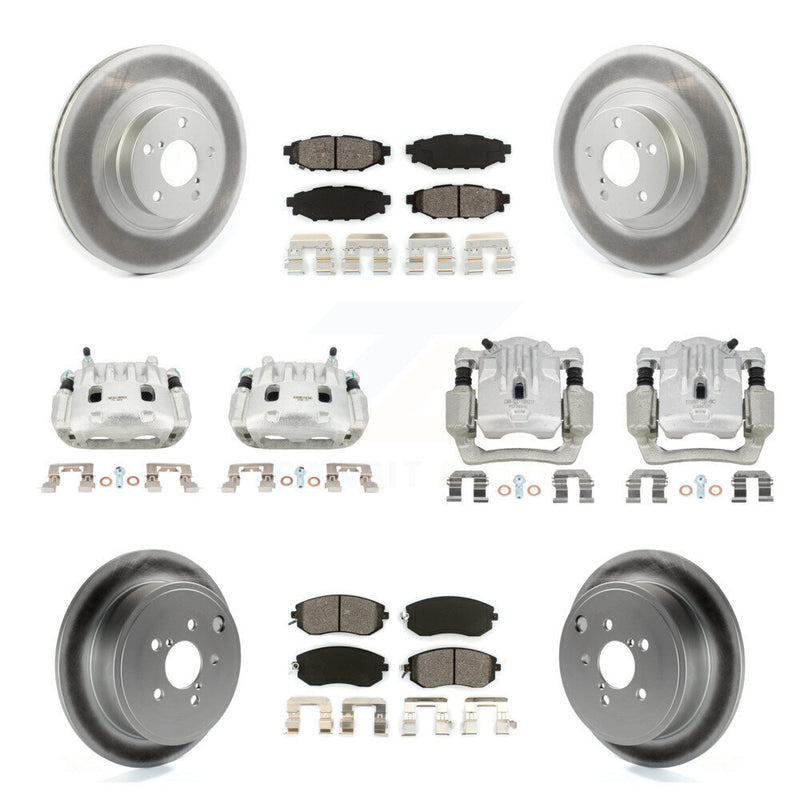 Transit Auto KCG-100864S Disc Brake Kit for 2013-2014 Subaru Legacy, Subaru Outback - Front and Rear product image