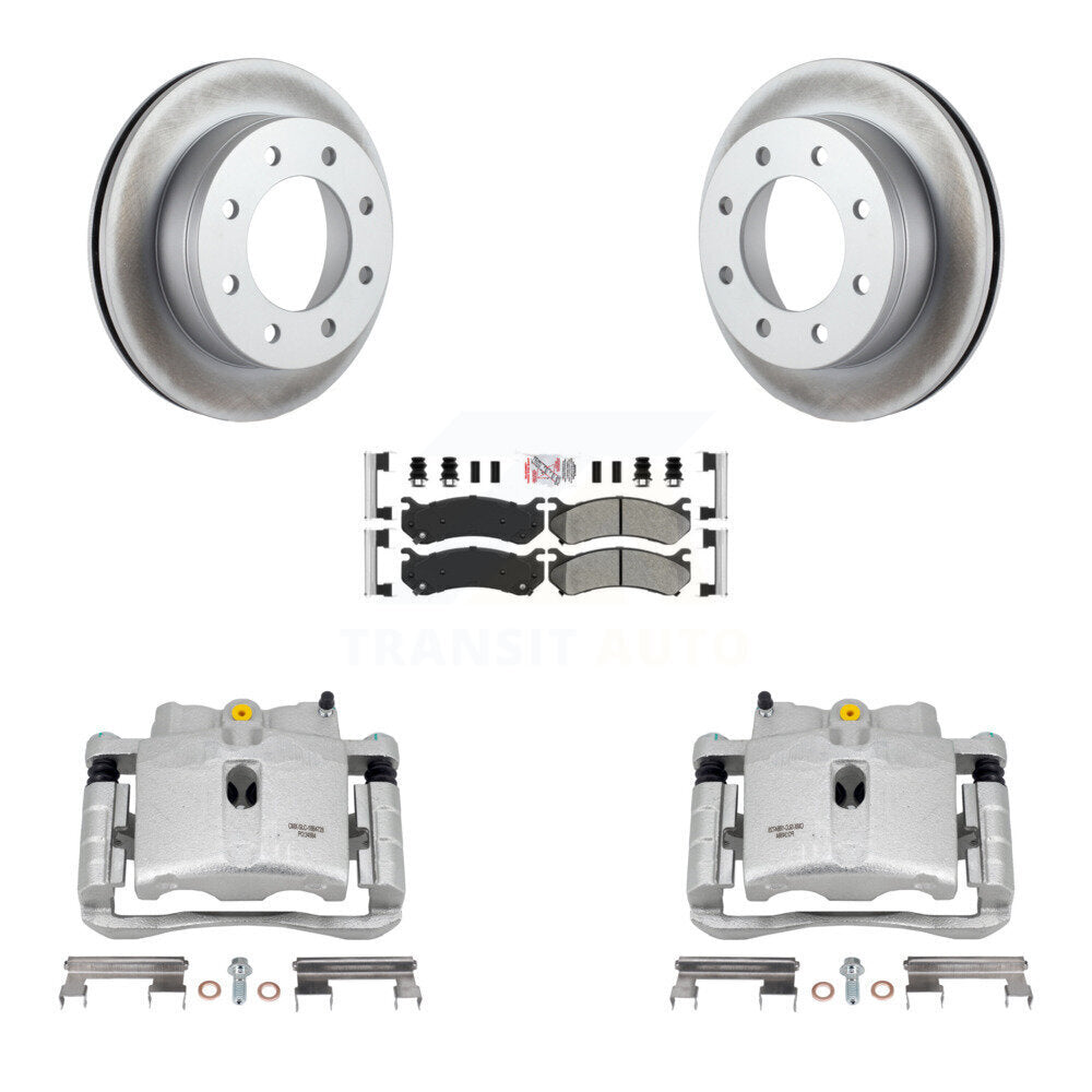 Transit Auto KCG-100865N Disc Brake Kit for 1999-2009 Chevrolet Silverado 1500 HD Classic, Chevrolet Suburban 2500, GMC Sierra 1500 HD Classic & more - Rear product image