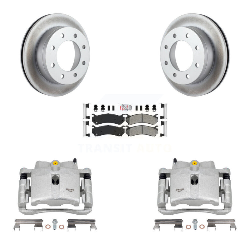 Transit Auto KCG-100865N Disc Brake Kit for 1999-2009 Chevrolet Silverado 1500 HD Classic, Chevrolet Suburban 2500, GMC Sierra 1500 HD Classic & more - Rear product image