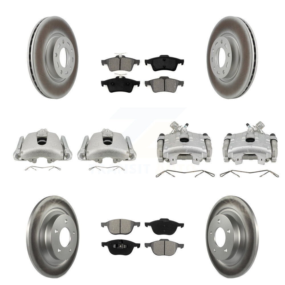 Transit Auto KCG-100865S Disc Brake Kit for 2008-2015 Mazda 5 - Front and Rear product image