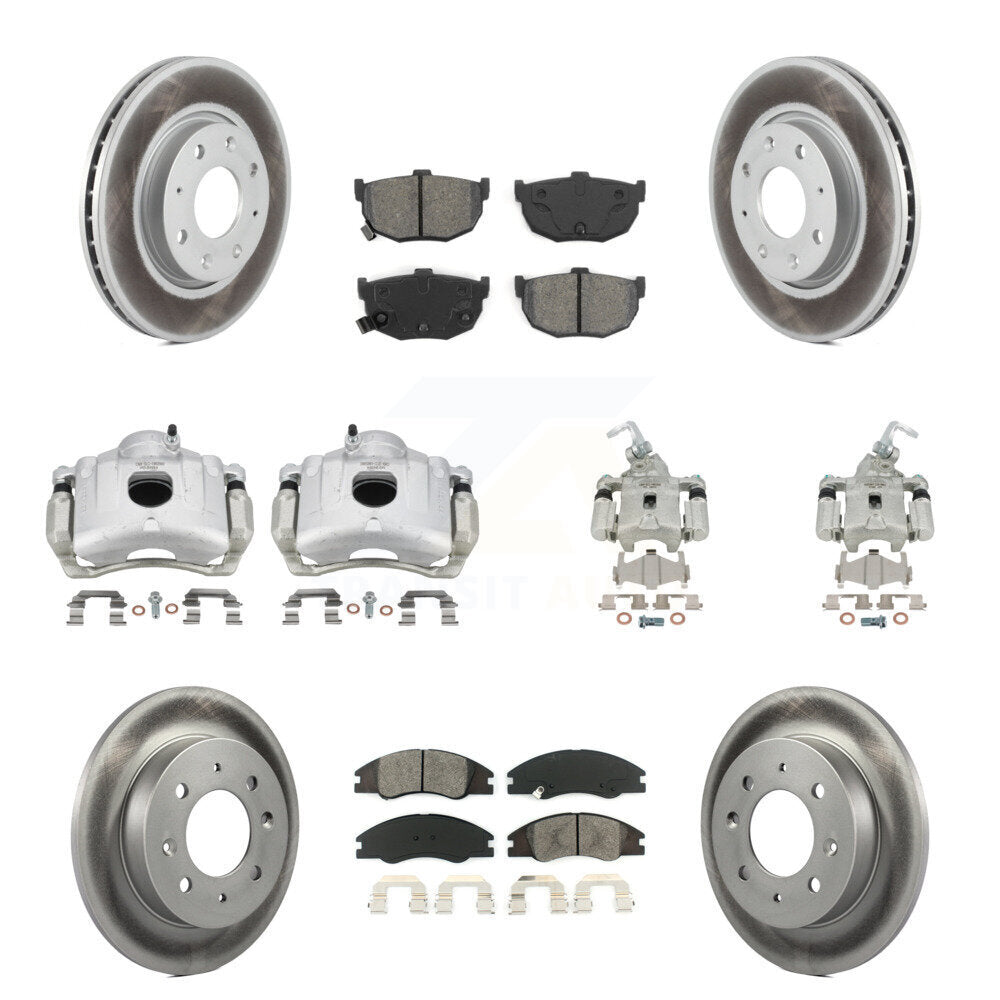 Transit Auto KCG-100866S Disc Brake Kit for 2005-2009 Kia Spectra, Kia Spectra5 - Front and Rear product image