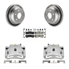 Transit Auto KCG-100867N Disc Brake Kit for 2003 Chevrolet Silverado 2500, Chevrolet Silverado 2500 HD, Chevrolet Suburban 2500 & more - Rear product image