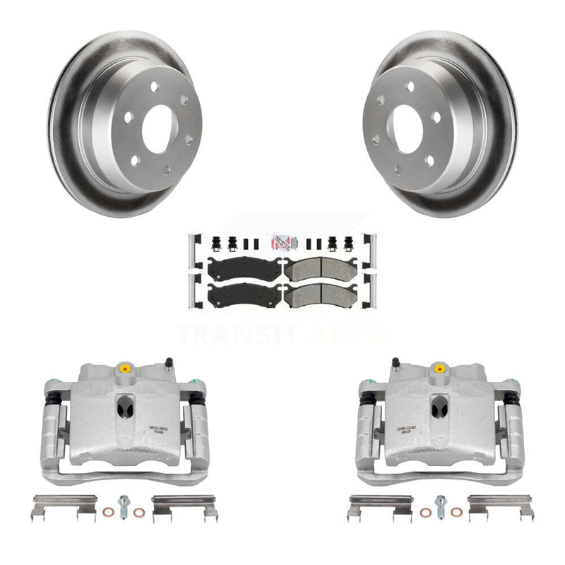 Transit Auto KCG-100867N Disc Brake Kit for 2003 Chevrolet Silverado 2500, Chevrolet Silverado 2500 HD, Chevrolet Suburban 2500 & more - Rear product image
