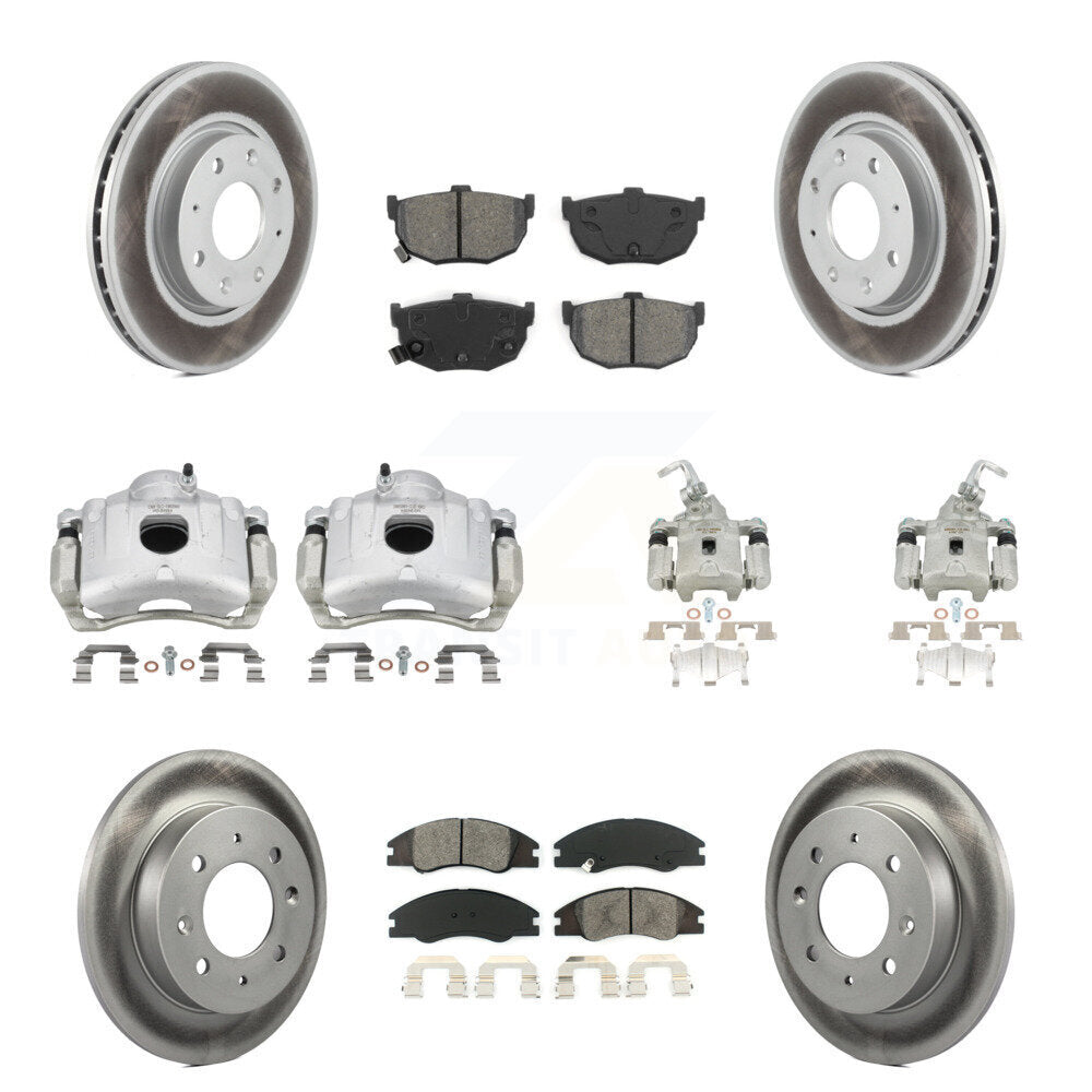 Transit Auto KCG-100867S Disc Brake Kit for 2004-2005 Kia Spectra, Kia Spectra5 - Front and Rear product image