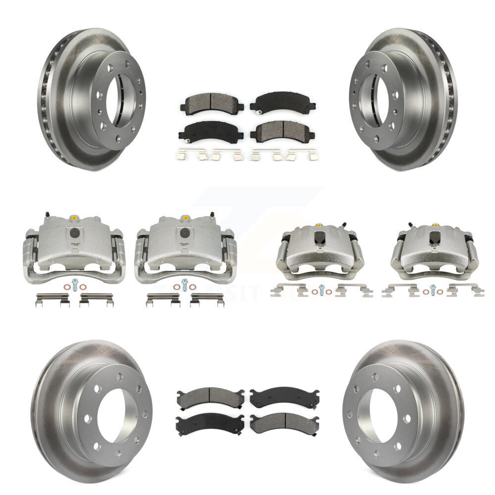 Transit Auto KCG-100868S Disc Brake Kit for 2008-2020 GMC Savana 2500, Chevrolet Express 2500 - Front and Rear product image