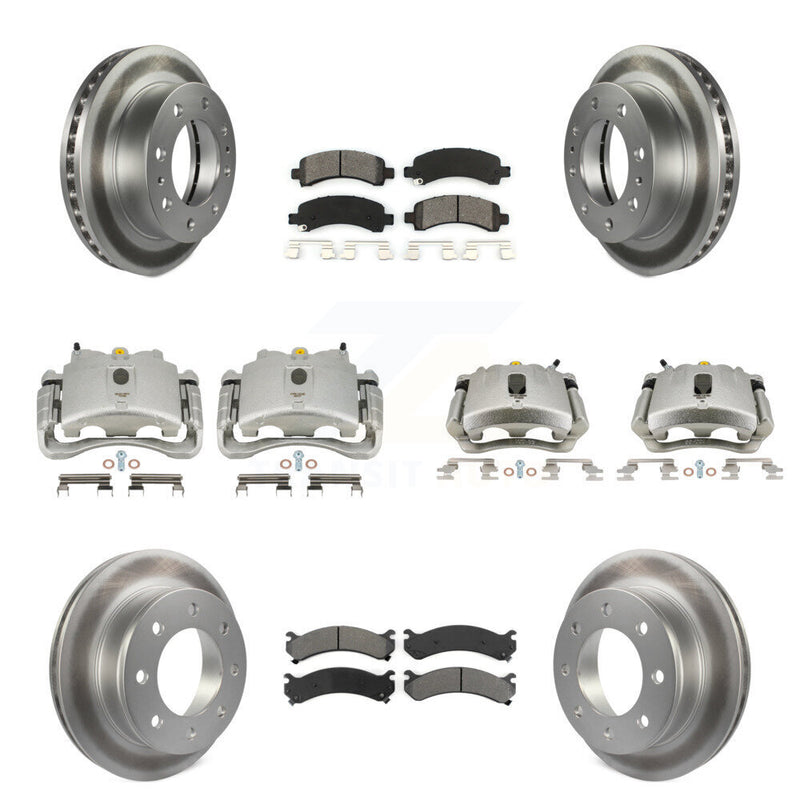 Transit Auto KCG-100868S Disc Brake Kit for 2008-2020 GMC Savana 2500, Chevrolet Express 2500 - Front and Rear product image