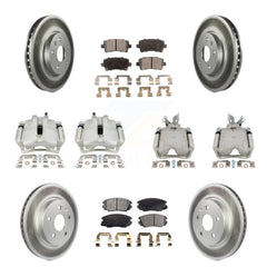 Transit Auto KCG-100869P Disc Brake Kit for 2013-2020 Chevrolet Impala, Chevrolet Malibu - Front and Rear product image