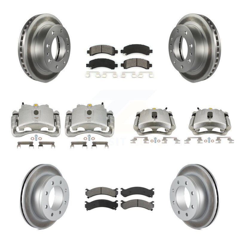 Transit Auto KCG-100869S Disc Brake Kit for 2007-2018 Chevrolet Express 2500, GMC Savana 2500 - Front and Rear product image