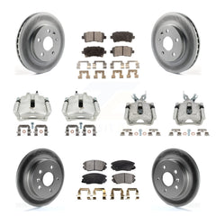 Transit Auto KCG-100870P Disc Brake Kit for 2013 Chevrolet Malibu - Front and Rear product image