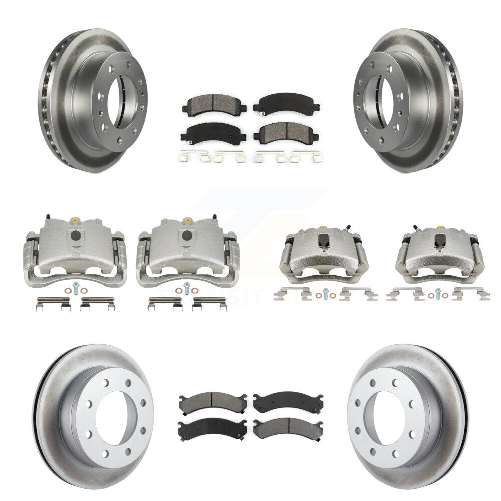 Transit Auto KCG-100870S Disc Brake Kit for 2007-2010 Chevrolet Express 2500, GMC Savana 2500 - Front and Rear product image
