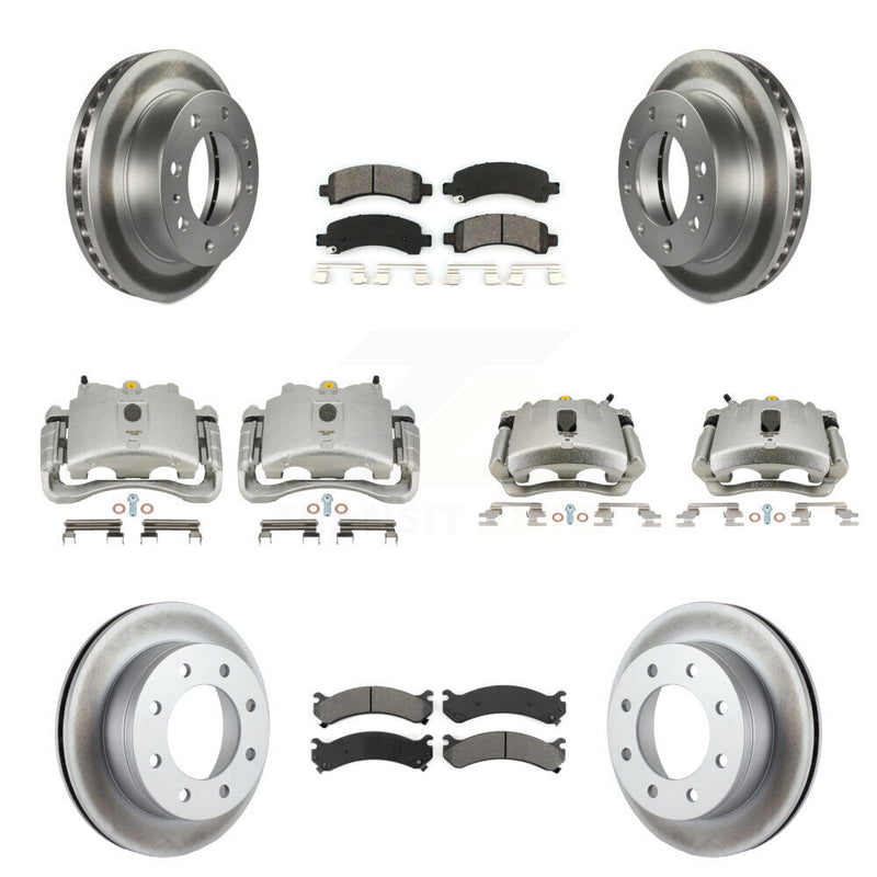 Transit Auto KCG-100870S Disc Brake Kit for 2007-2010 Chevrolet Express 2500, GMC Savana 2500 - Front and Rear product image