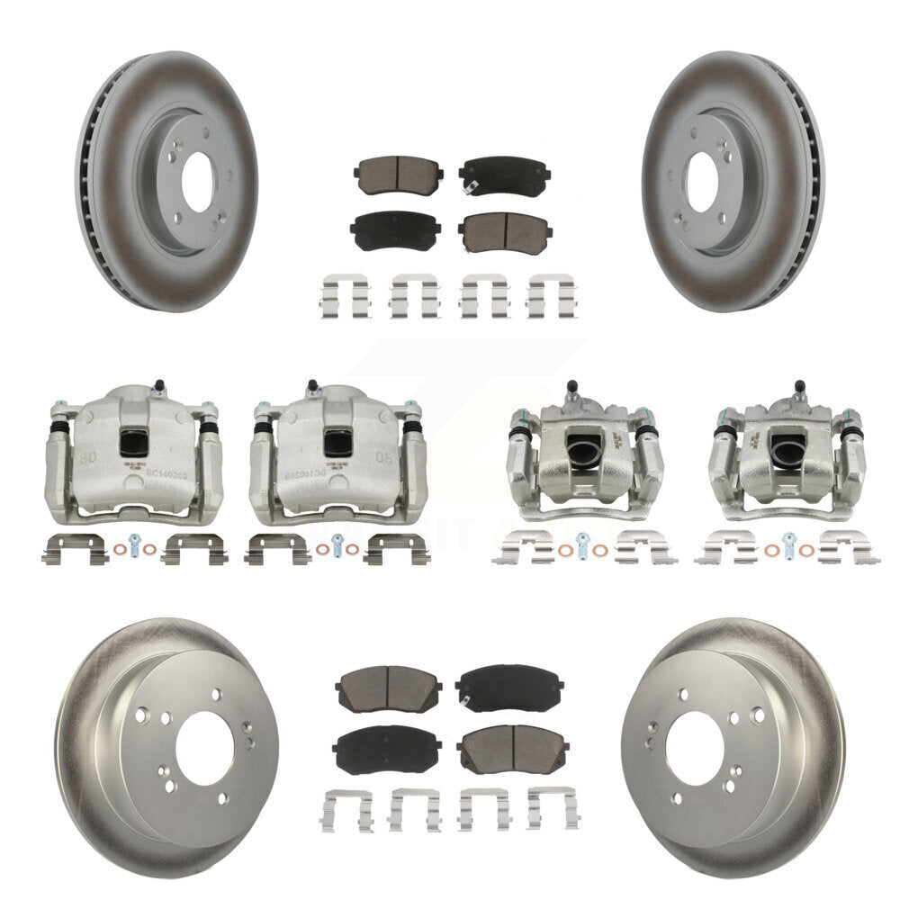 Transit Auto KCG-100871C Disc Brake Kit for 2016 Kia Sportage - Front and Rear product image
