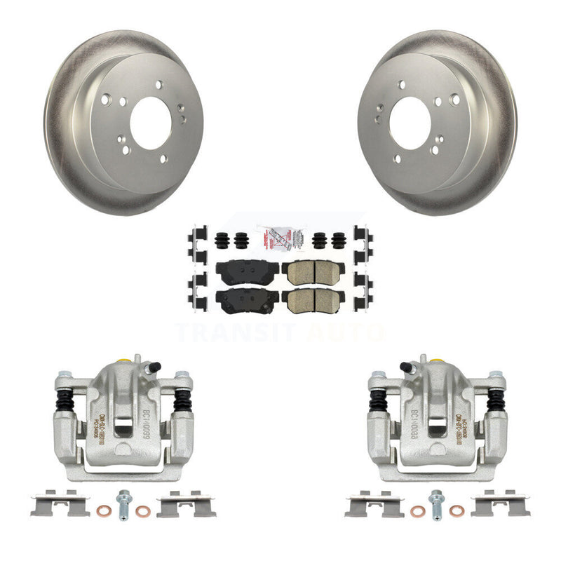 Transit Auto KCG-100871N Disc Brake Kit for 2005-2010 Hyundai Tucson, Kia Sportage - Rear product image