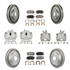 Transit Auto KCG-100871P Disc Brake Kit for 2014-2015 Chevrolet Malibu - Front and Rear product image