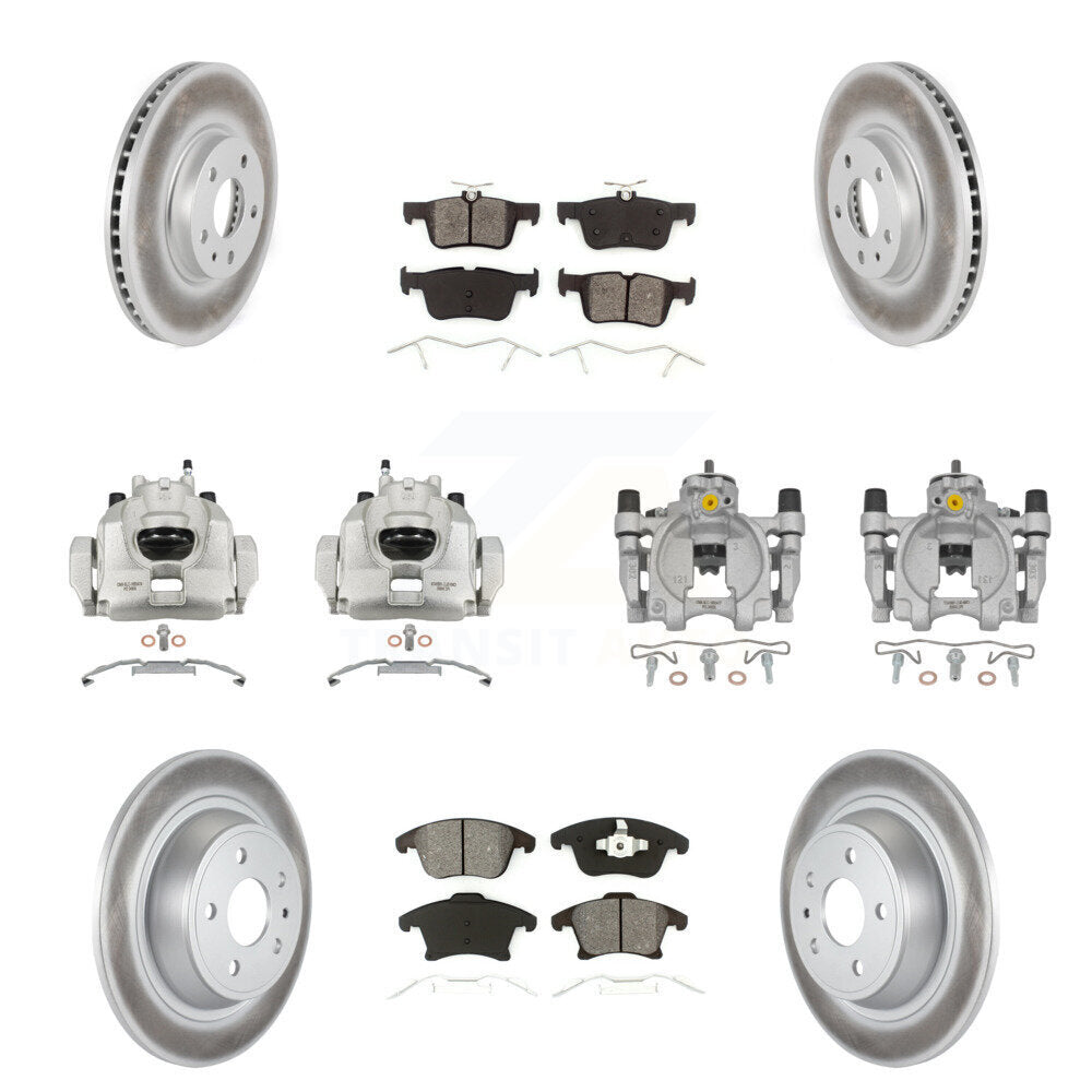 Transit Auto KCG-100871S Disc Brake Kit for 2013-2020 Ford Fusion, Lincoln MKZ - Front and Rear product image