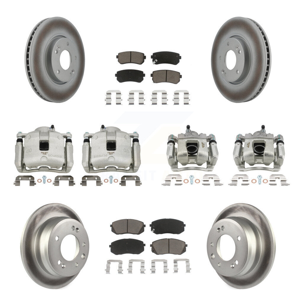 Transit Auto KCG-100873C Disc Brake Kit for 2016 Kia Sportage - Front and Rear product image