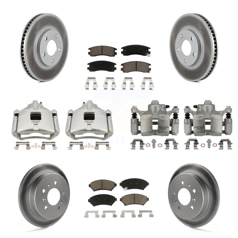 Transit Auto KCG-100874C Disc Brake Kit for 2000-2004 Chevrolet Impala, Chevrolet Monte Carlo - Front and Rear product image