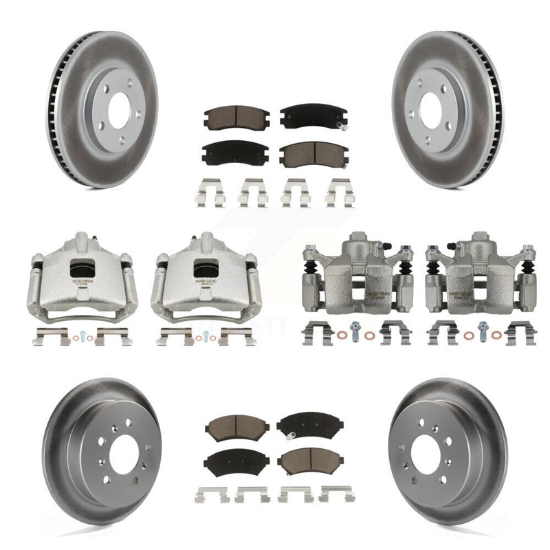 Transit Auto KCG-100874C Disc Brake Kit for 2000-2004 Chevrolet Impala, Chevrolet Monte Carlo - Front and Rear product image