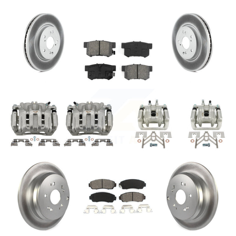 Transit Auto KCG-100874S Disc Brake Kit for 2007-2012 Acura RDX - Front and Rear product image
