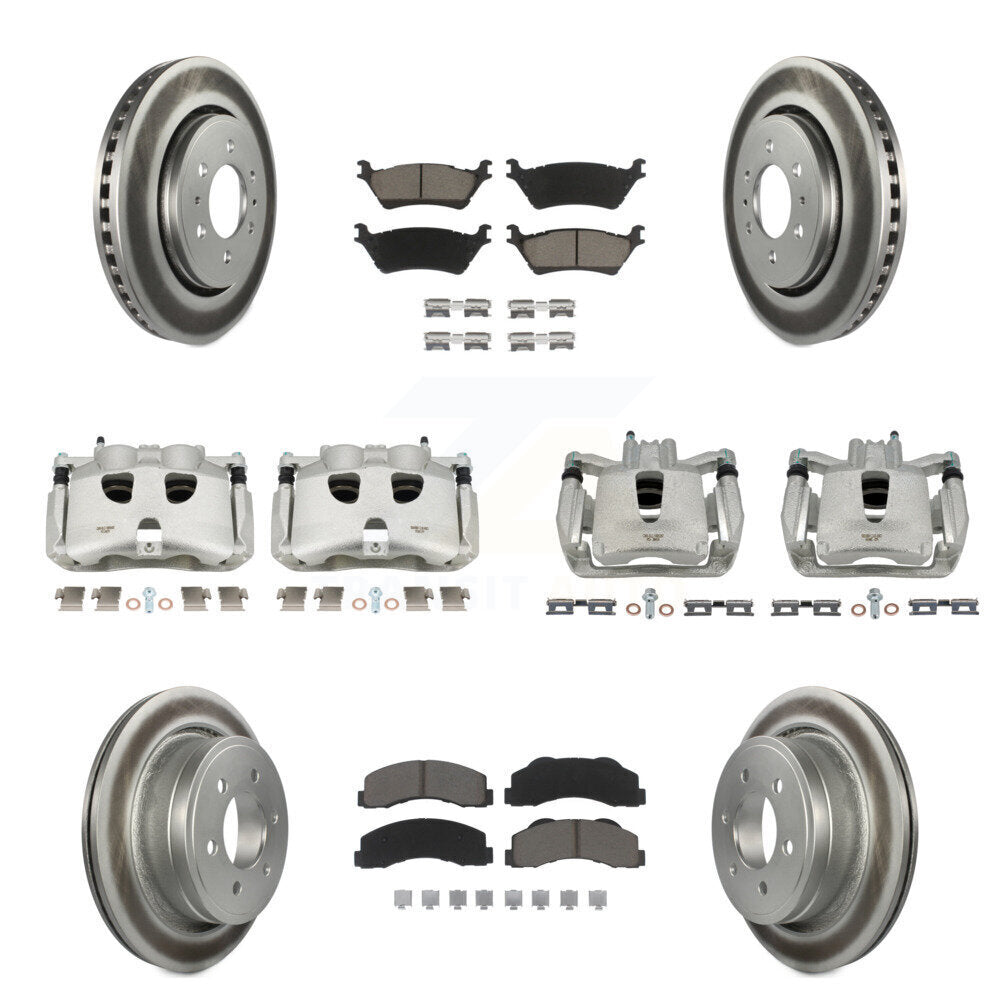 Transit Auto KCG-100875C Disc Brake Kit for 2012-2017 Ford F-150 - Front and Rear product image