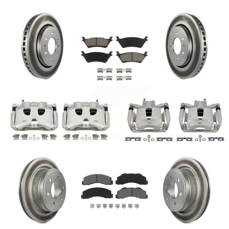 Transit Auto KCG-100875C Disc Brake Kit for 2012-2017 Ford F-150 - Front and Rear product image