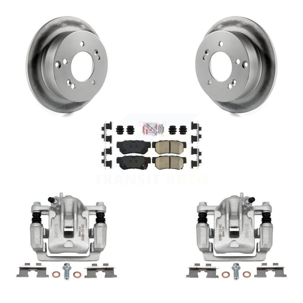 Transit Auto KCG-100875N Disc Brake Kit for 2006-2010 Hyundai Sonata, Kia Magentis, Kia Optima - Rear product image