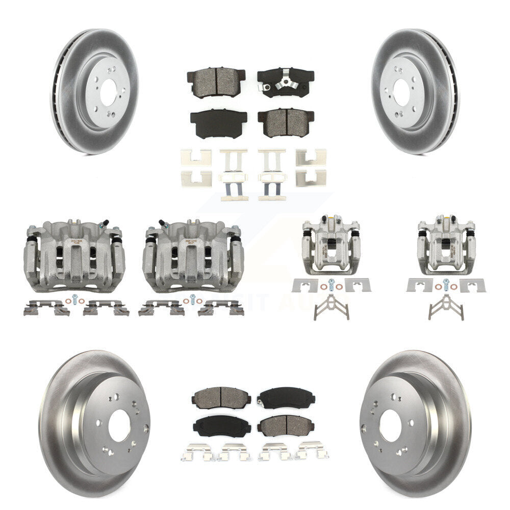 Transit Auto KCG-100875S Disc Brake Kit for 2007-2011 Honda CR-V - Front and Rear product image