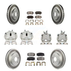 Transit Auto KCG-100875T Disc Brake Kit for 2010-2011 Buick Allure, Buick LaCrosse - Front and Rear product image