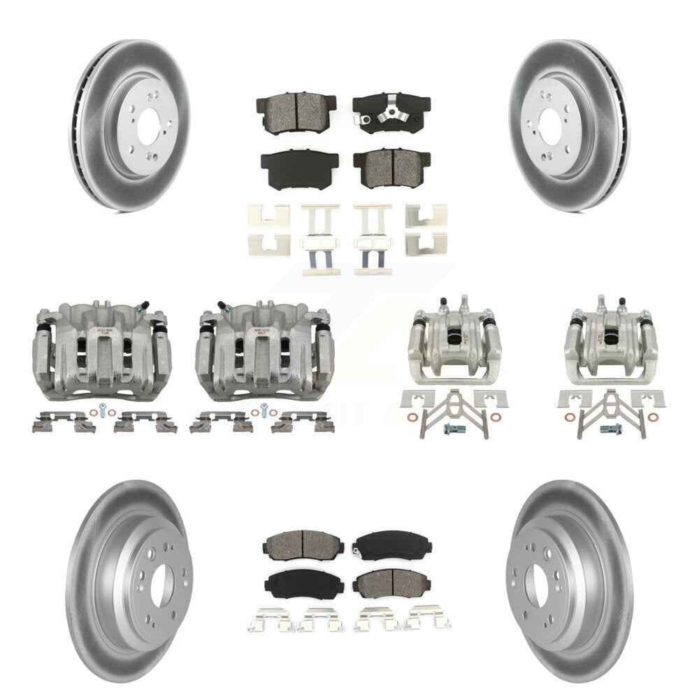 Transit Auto KCG-100876S Disc Brake Kit for 2010-2011 Honda Accord Crosstour - Front and Rear product image