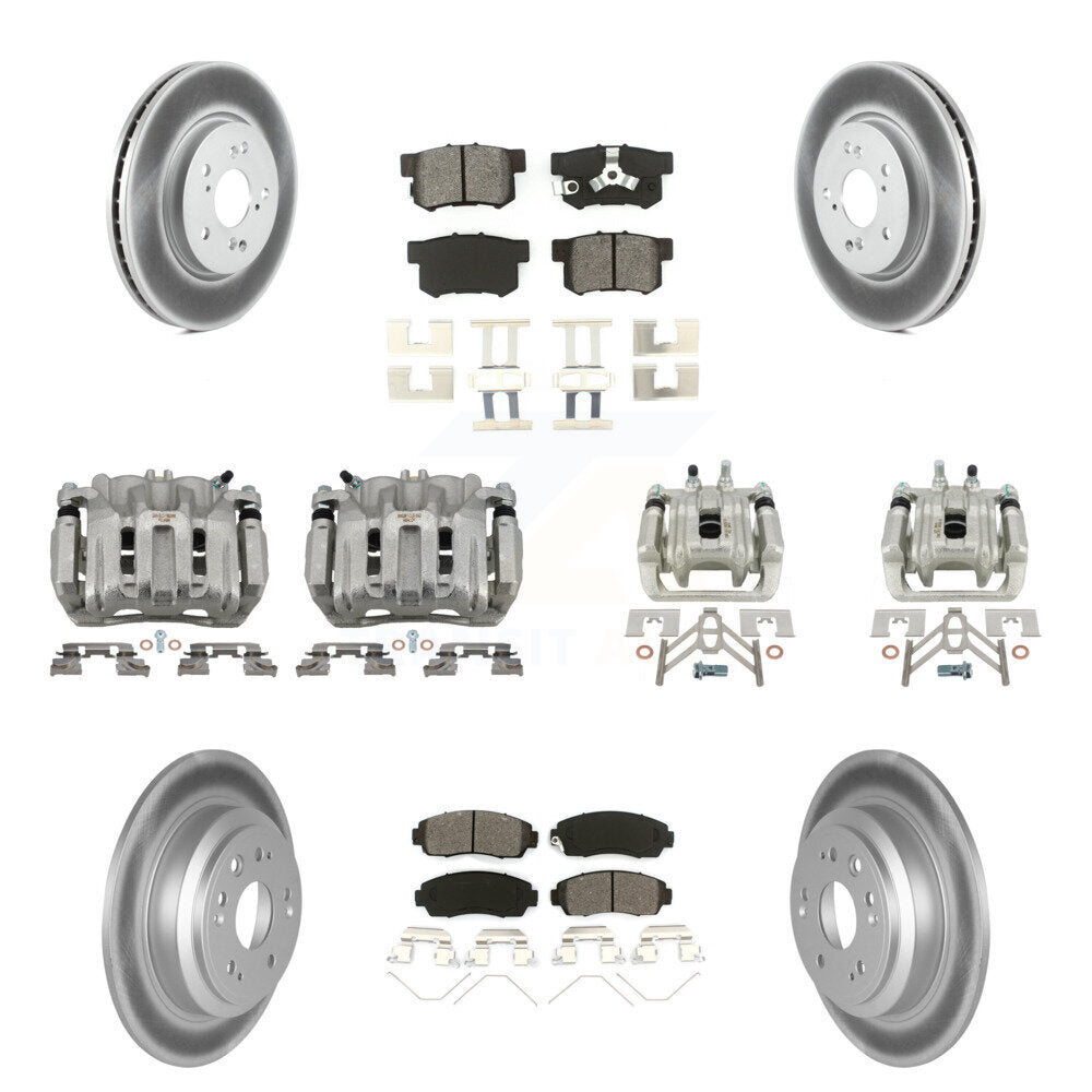 Transit Auto KCG-100877S Disc Brake Kit for 2011 Honda Accord Crosstour - Front and Rear product image