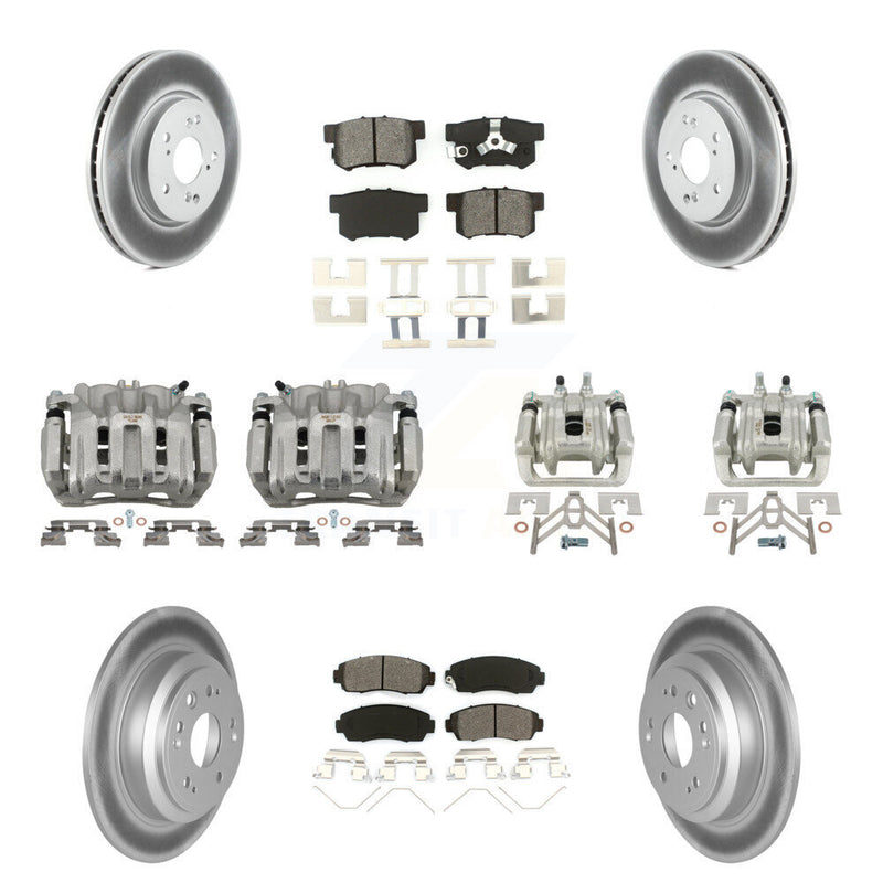 Transit Auto KCG-100877S Disc Brake Kit for 2011 Honda Accord Crosstour - Front and Rear product image