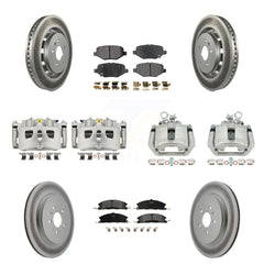 Transit Auto KCG-100878P Disc Brake Kit for 2013-2019 Ford Taurus, Ford Explorer, Ford Special Service Police Sedan & more - Front and Rear product image