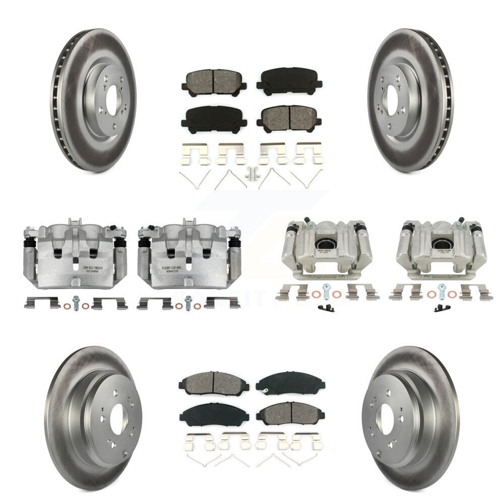 Transit Auto KCG-100878S Disc Brake Kit for 2007-2013 Acura ZDX, Acura MDX - Front and Rear product image
