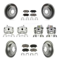 Transit Auto KCG-100879C Disc Brake Kit for 2011-2012 Hyundai Elantra - Front and Rear product image
