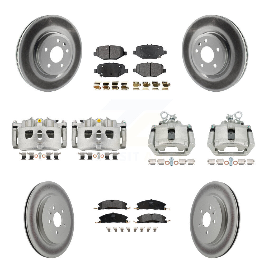 Transit Auto KCG-100879P Disc Brake Kit for 2013 Ford Explorer - Front and Rear product image