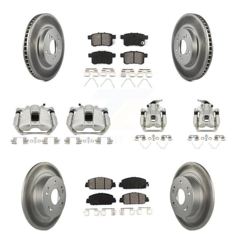 Transit Auto KCG-100879S Disc Brake Kit for 2013-2016 Honda Accord - Front and Rear product image