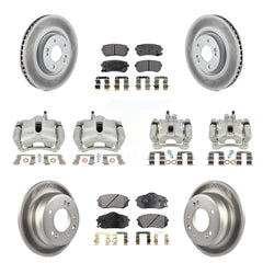Transit Auto KCG-100879T Disc Brake Kit for 2015 Hyundai Tucson - Front and Rear product image