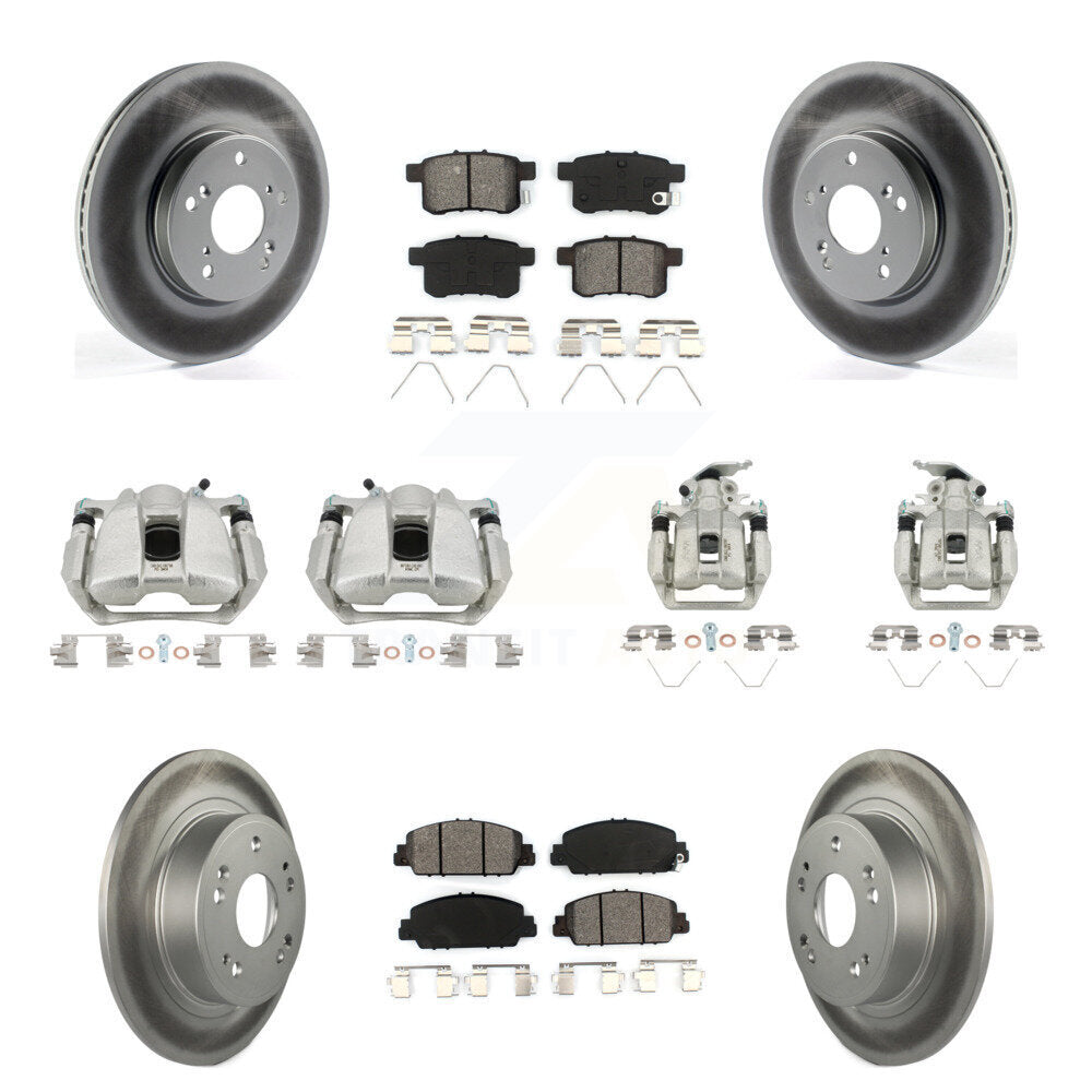 Transit Auto KCG-100880S Disc Brake Kit for 2013-2017 Honda Accord - Front and Rear product image