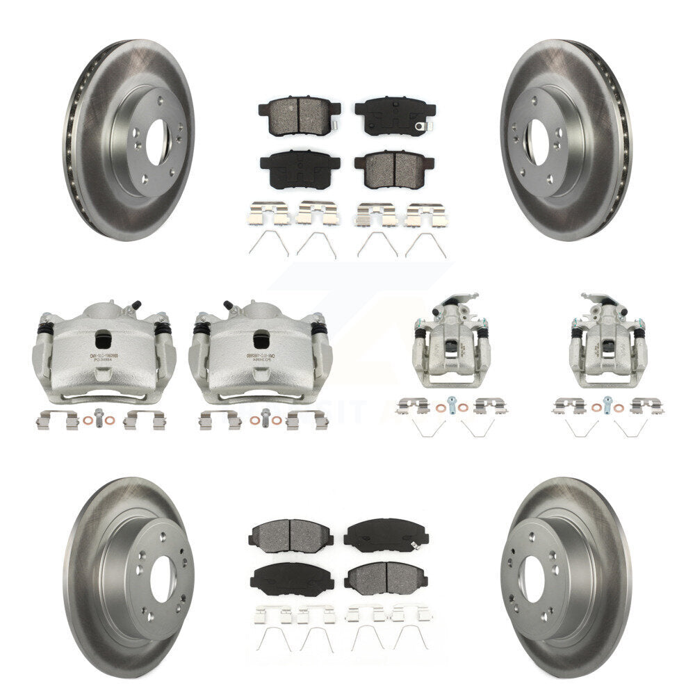 Transit Auto KCG-100881S Disc Brake Kit for 2013-2017 Honda Accord - Front and Rear product image